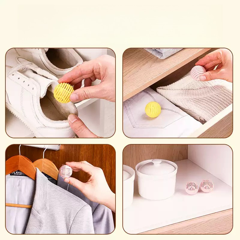 6 szt. Kulki dezodoryzujące, d – Shoe Deodorizer Ball recenzja i cena