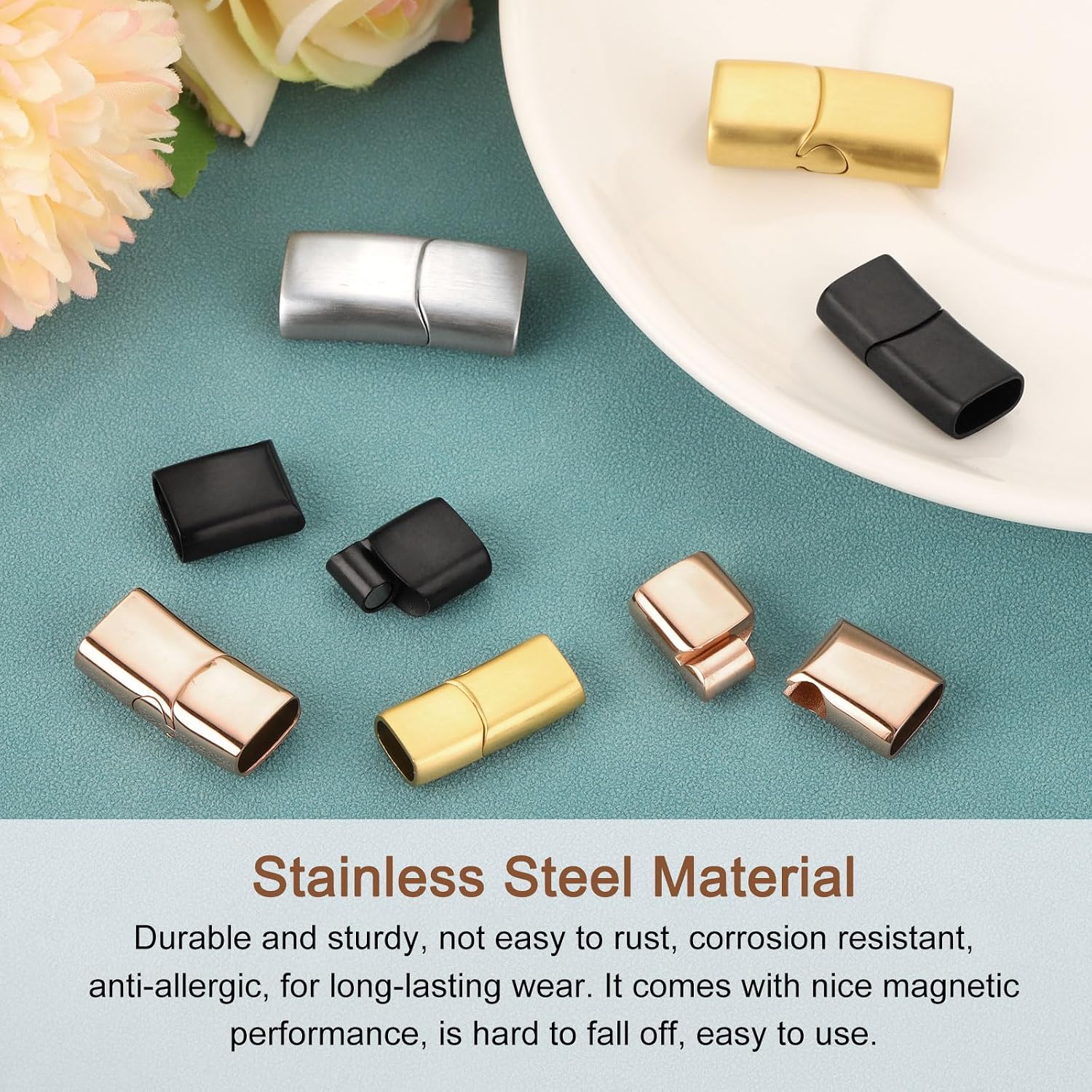 Magnetyczne zapięcia ze stali  – Patent Leather Shine recenzja i cena